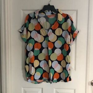 Staccato Multicolor Polka Dot Blouse